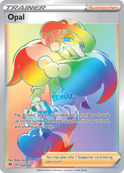 Opal (197/185) [Sword & Shield: Vivid Voltage] | Jomio and Rueliete's Cards and Comics