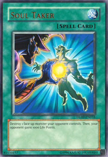 Soul Taker (Bronze) [DL09-EN016] Rare | Jomio and Rueliete's Cards and Comics