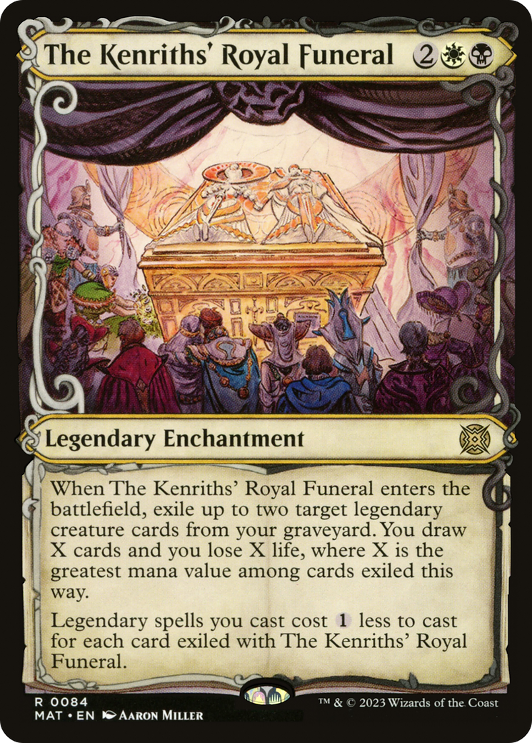 The Kenriths' Royal Funeral (Showcase) [March of the Machine: The Aftermath] | Jomio and Rueliete's Cards and Comics