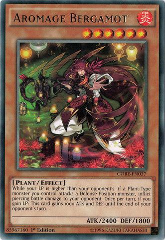 Aromage Bergamot [CORE-EN037] Rare | Jomio and Rueliete's Cards and Comics