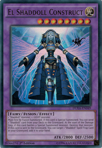 El Shaddoll Construct [DUEA-EN049] Ultra Rare | Jomio and Rueliete's Cards and Comics