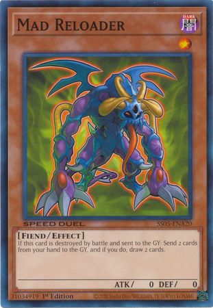 Mad Reloader [SS05-ENA20] Common | Jomio and Rueliete's Cards and Comics
