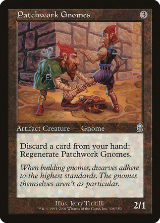 Patchwork Gnomes [Odyssey] | Jomio and Rueliete's Cards and Comics