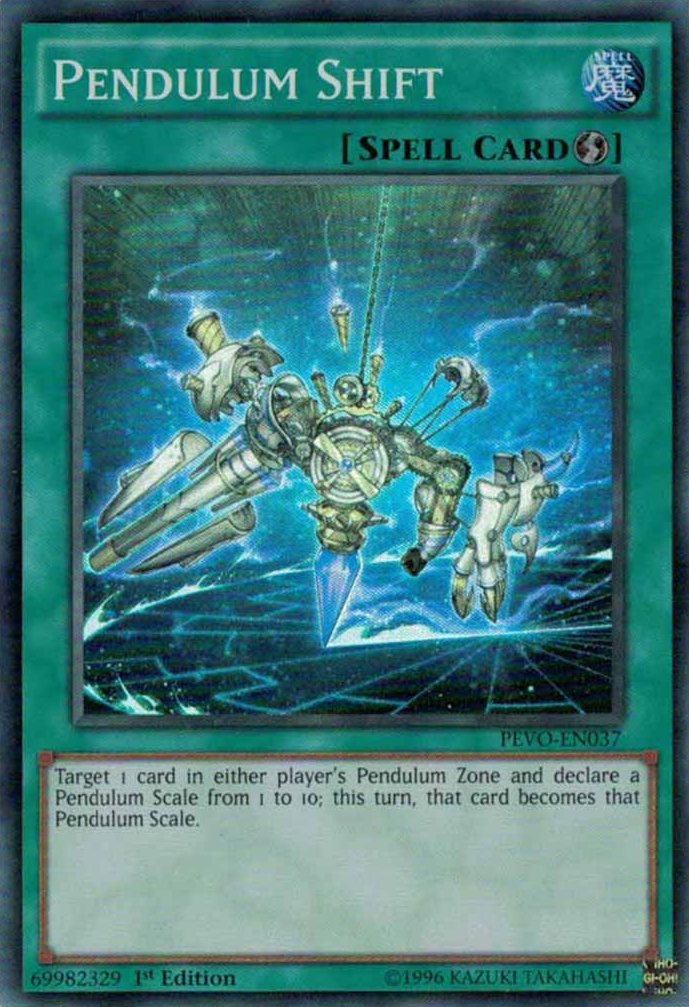 Pendulum Shift [PEVO-EN037] Super Rare | Jomio and Rueliete's Cards and Comics