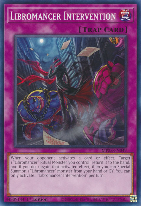 Libromancer Intervention [MP23-EN049] Common | Jomio and Rueliete's Cards and Comics
