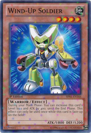 Wind-Up Soldier [BP01-EN166] Starfoil Rare | Jomio and Rueliete's Cards and Comics