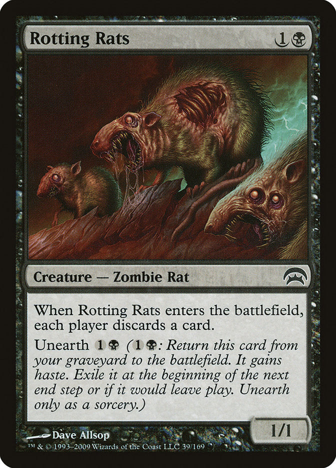 Rotting Rats [Planechase] | Jomio and Rueliete's Cards and Comics