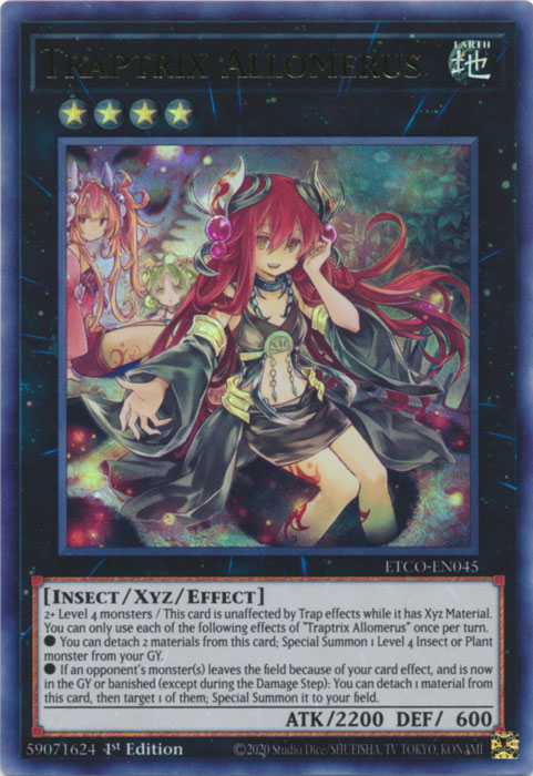 Traptrix Allomerus [ETCO-EN045] Starlight Rare | Jomio and Rueliete's Cards and Comics