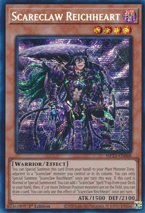 Scareclaw Reichheart [MP23-EN068] Prismatic Secret Rare | Jomio and Rueliete's Cards and Comics