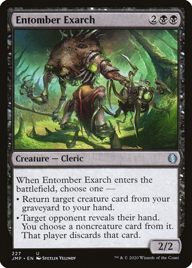 Entomber Exarch [Jumpstart] | Jomio and Rueliete's Cards and Comics