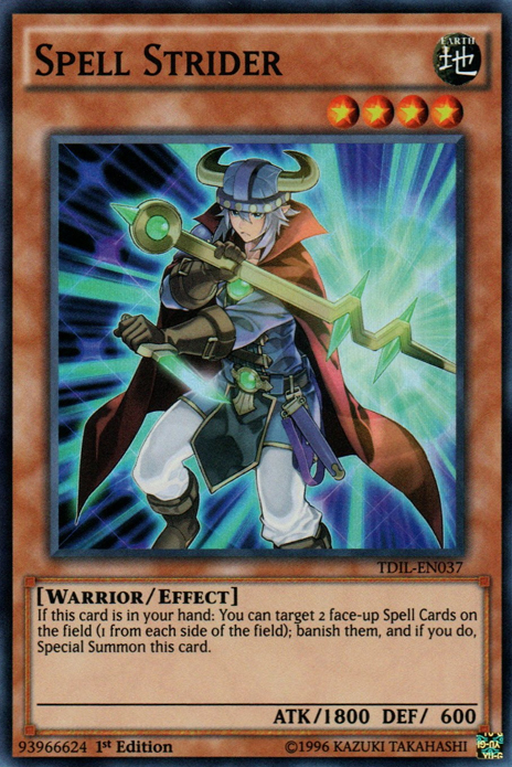 Spell Strider [TDIL-EN037] Super Rare | Jomio and Rueliete's Cards and Comics