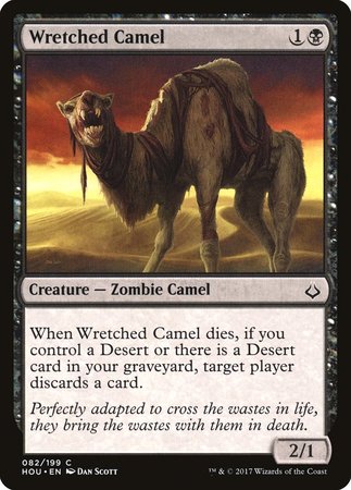 Wretched Camel [Hour of Devastation] | Jomio and Rueliete's Cards and Comics