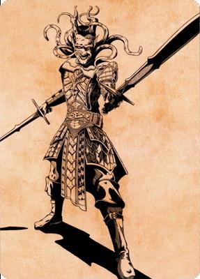 Zevlor, Elturel Exile Art Card (78) [Commander Legends: Battle for Baldur's Gate Art Series] | Jomio and Rueliete's Cards and Comics