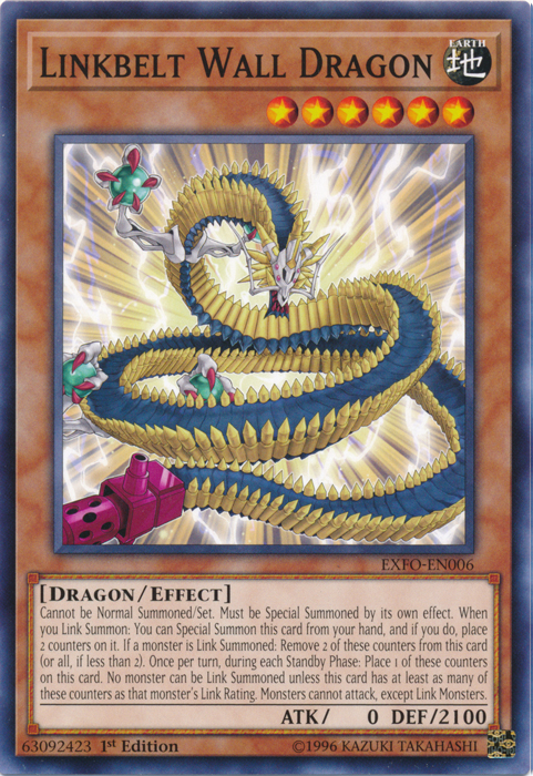 Linkbelt Wall Dragon [EXFO-EN006] Common | Jomio and Rueliete's Cards and Comics