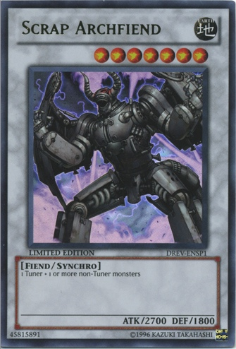 Scrap Archfiend [DREV-ENSP1] Ultra Rare | Jomio and Rueliete's Cards and Comics