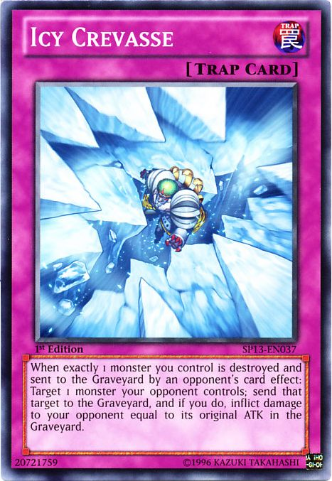 Icy Crevasse [SP13-EN037] Common | Jomio and Rueliete's Cards and Comics