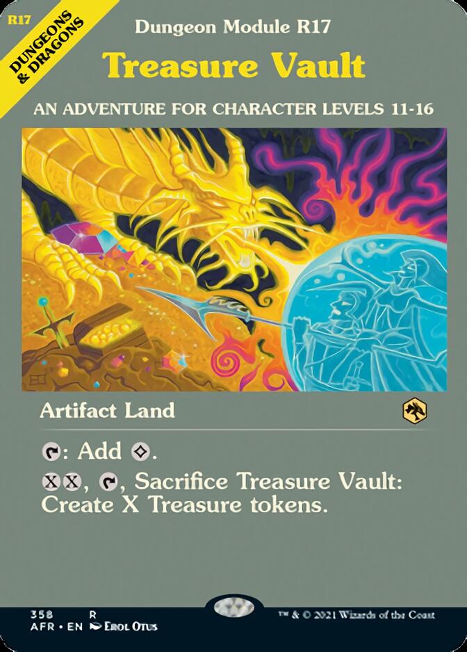 Treasure Vault (Dungeon Module) [Dungeons & Dragons: Adventures in the Forgotten Realms] | Jomio and Rueliete's Cards and Comics
