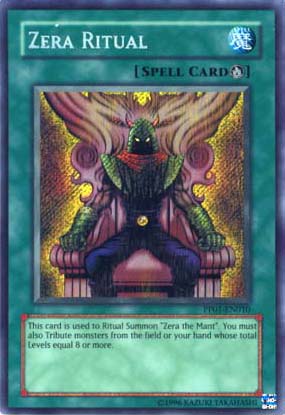 Zera Ritual [PP01-EN010] Secret Rare | Jomio and Rueliete's Cards and Comics