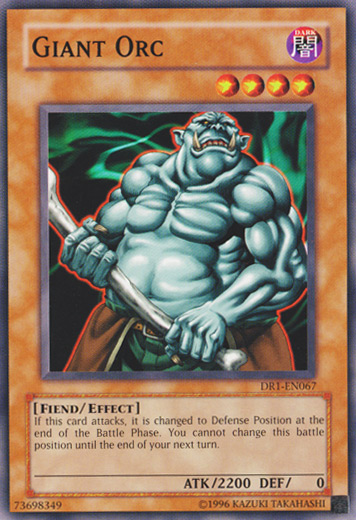 Giant Orc [DR1-EN067] Common | Jomio and Rueliete's Cards and Comics