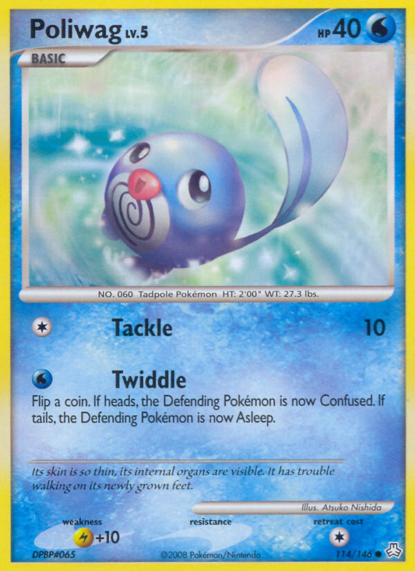 Poliwag (114/146) [Diamond & Pearl: Legends Awakened] | Jomio and Rueliete's Cards and Comics