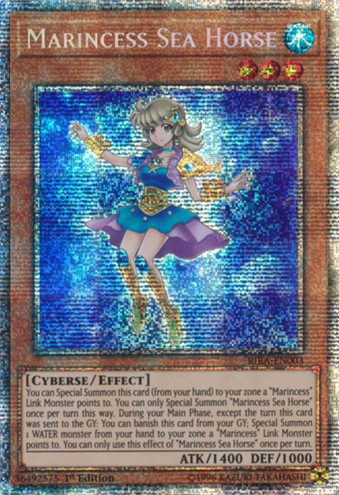 Marincess Sea Horse (Starlight Rare) [RIRA-EN003] Starlight Rare | Jomio and Rueliete's Cards and Comics