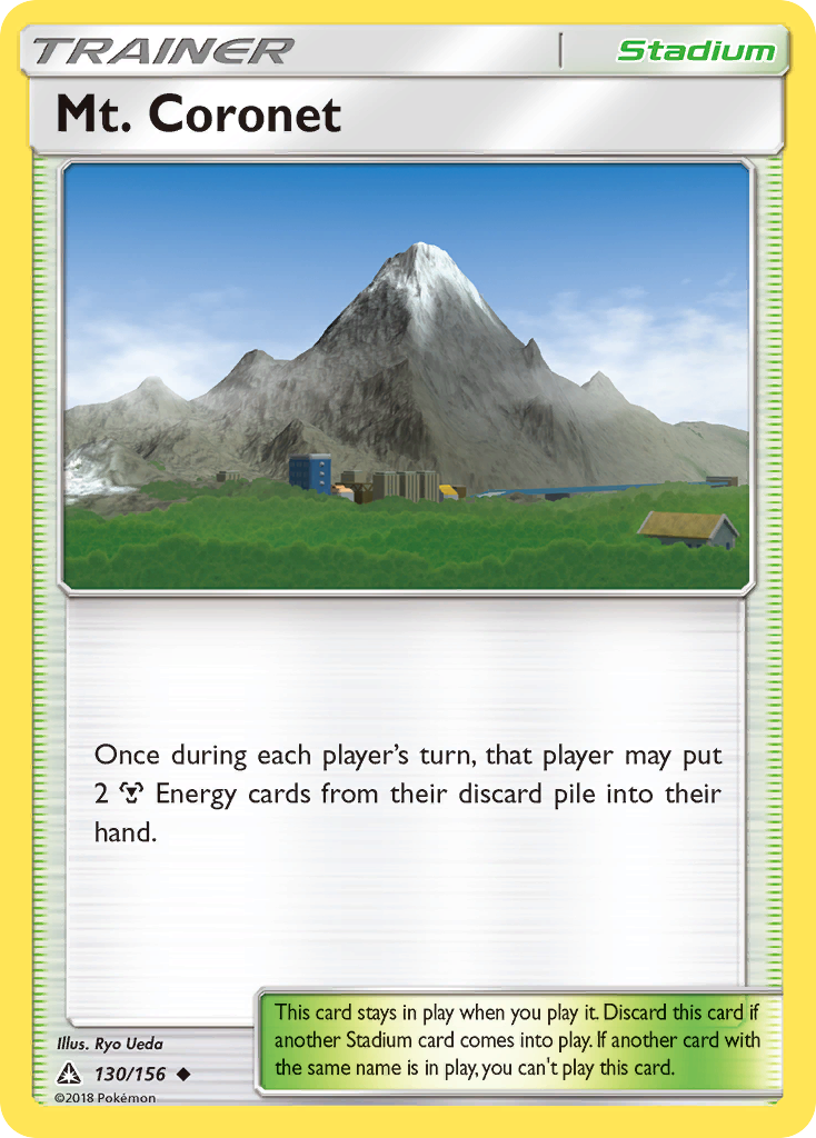 Mt. Coronet (130/156) [Sun & Moon: Ultra Prism] | Jomio and Rueliete's Cards and Comics
