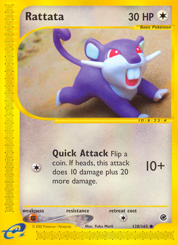 Rattata (128/165) [Expedition: Base Set] | Jomio and Rueliete's Cards and Comics
