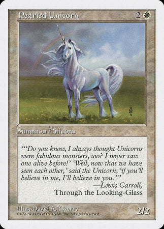 Pearled Unicorn [Fifth Edition] | Jomio and Rueliete's Cards and Comics