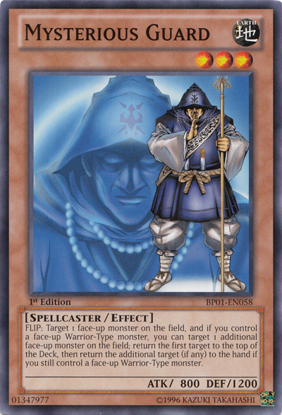 Mysterious Guard [BP01-EN058] Common | Jomio and Rueliete's Cards and Comics