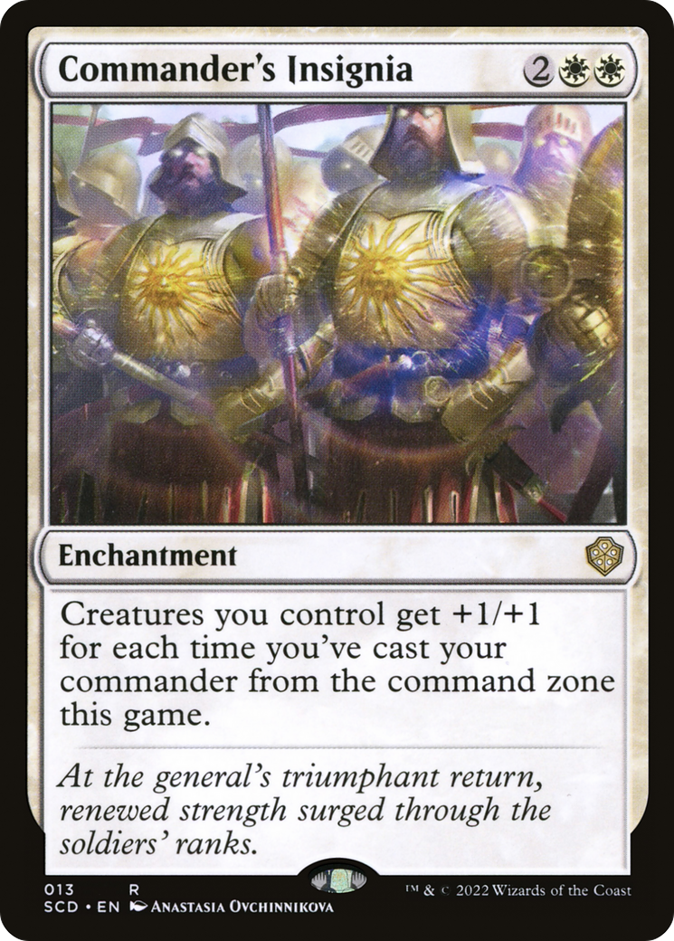 Commander's Insignia [Starter Commander Decks] | Jomio and Rueliete's Cards and Comics