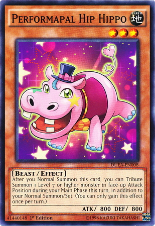 Performapal Hip Hippo [DUEA-EN008] Common | Jomio and Rueliete's Cards and Comics
