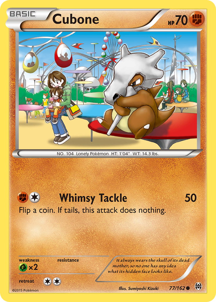 Cubone (77/162) [XY: BREAKthrough] | Jomio and Rueliete's Cards and Comics