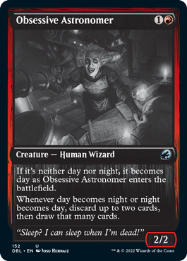 Obsessive Astronomer [Innistrad: Double Feature] | Jomio and Rueliete's Cards and Comics