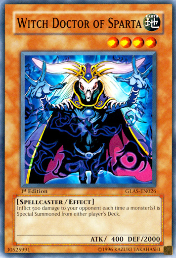 Witch Doctor of Sparta [GLAS-EN026] Common | Jomio and Rueliete's Cards and Comics