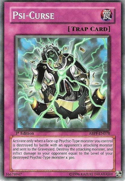 Psi-Curse [ABPF-EN078] Common | Jomio and Rueliete's Cards and Comics