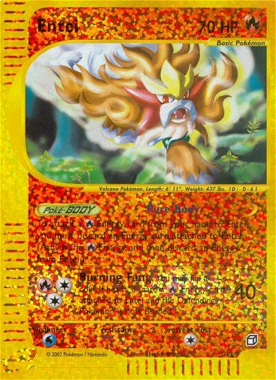 Entei (5/12) [Box Topper] | Jomio and Rueliete's Cards and Comics