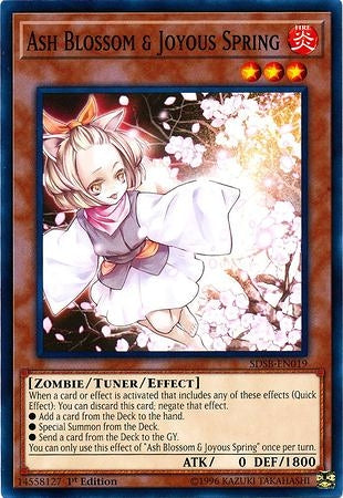 Ash Blossom & Joyous Spring [SDSB-EN019] Common | Jomio and Rueliete's Cards and Comics