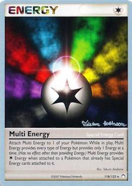 Multi Energy (118/123) (Intimidation - Tristan Robinson) [World Championships 2008] | Jomio and Rueliete's Cards and Comics