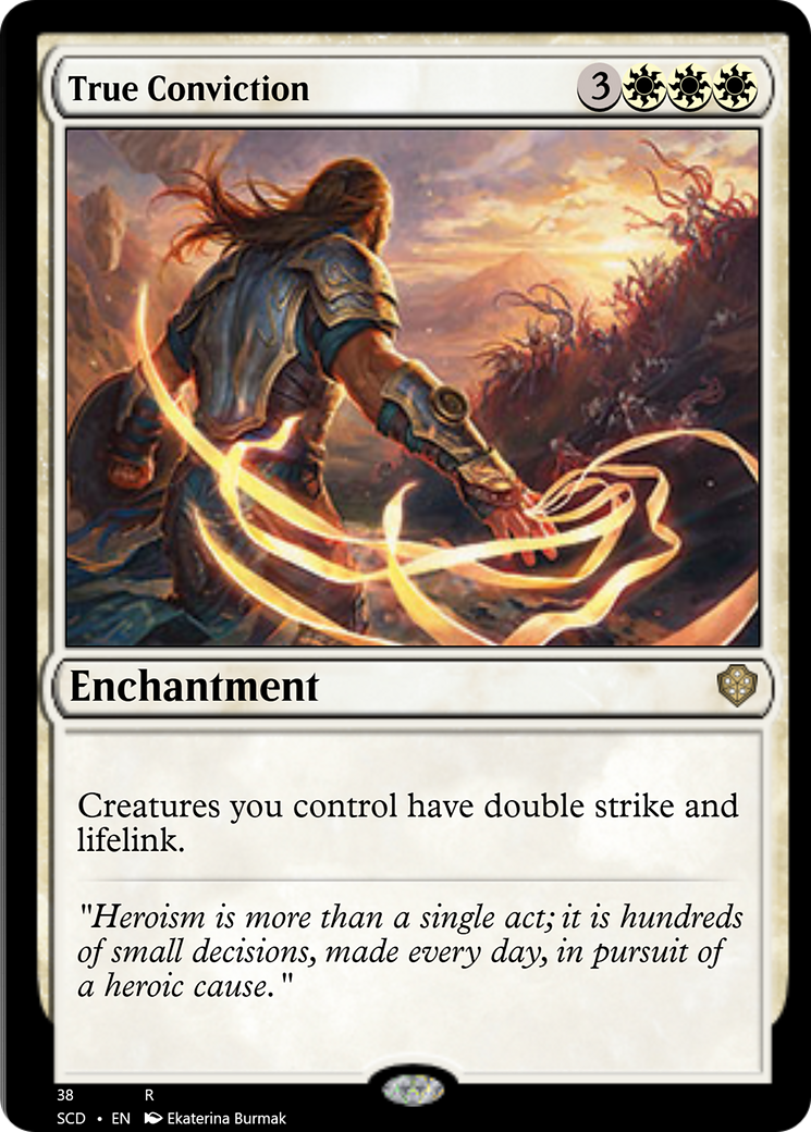 True Conviction [Starter Commander Decks] | Jomio and Rueliete's Cards and Comics