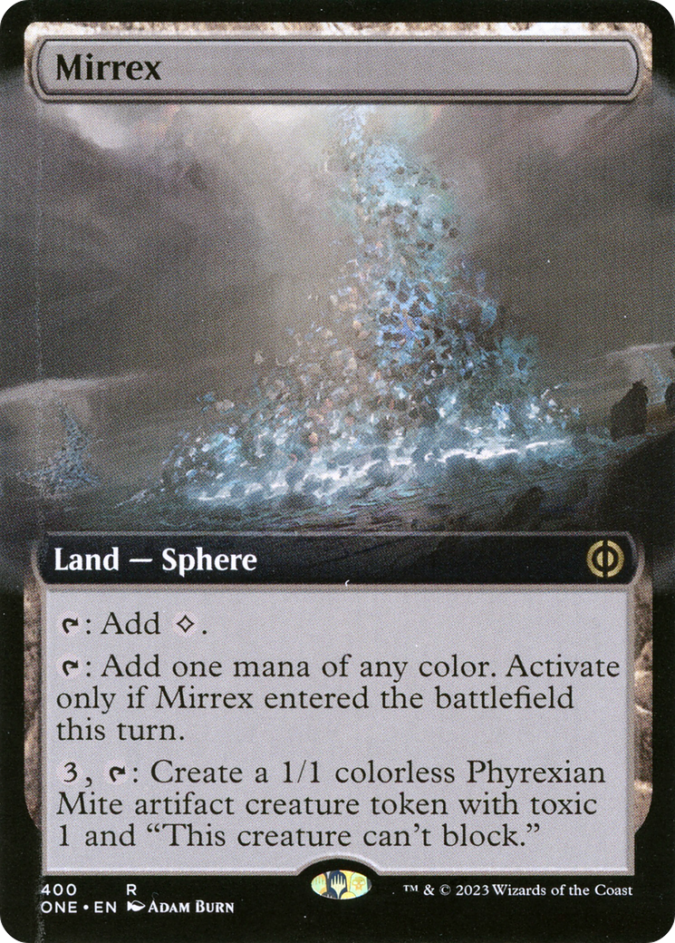 Mirrex (Extended Art) [Phyrexia: All Will Be One] | Jomio and Rueliete's Cards and Comics