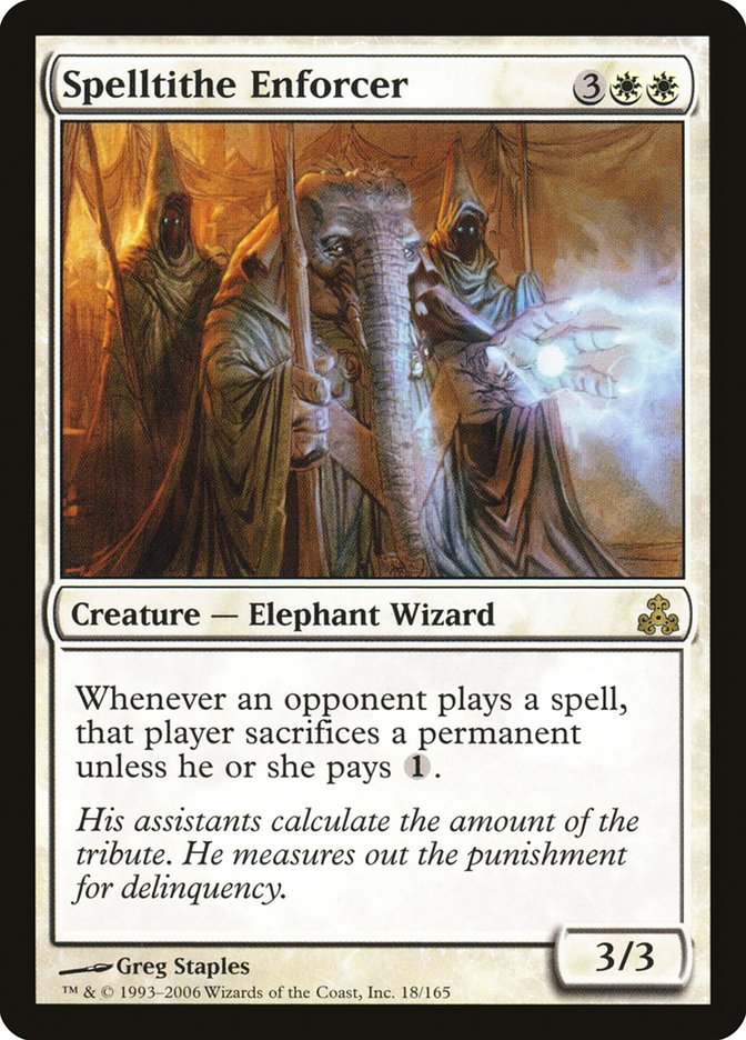 Spelltithe Enforcer [Guildpact] | Jomio and Rueliete's Cards and Comics
