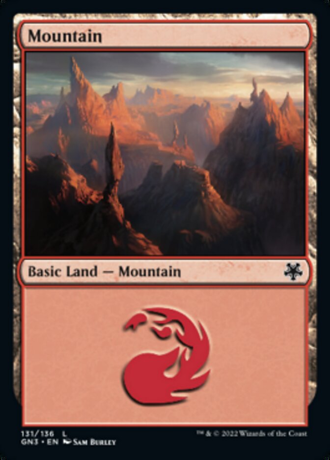 Mountain (131) [Game Night: Free-for-All] | Jomio and Rueliete's Cards and Comics