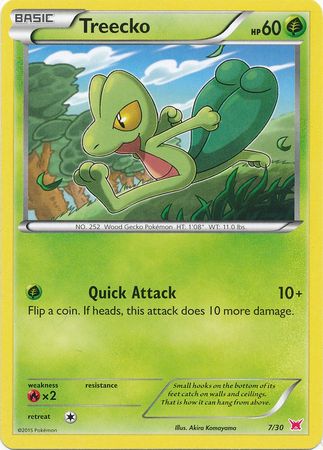 Treecko (7/30) [XY: Trainer Kit 2 - Latias] | Jomio and Rueliete's Cards and Comics