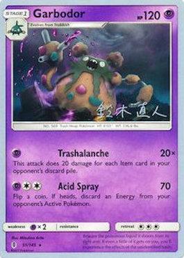 Garbodor (51/145) (Golisodor - Naoto Suzuki) [World Championships 2017] | Jomio and Rueliete's Cards and Comics