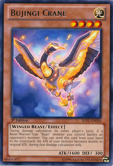 Bujingi Crane [JOTL-EN020] Rare | Jomio and Rueliete's Cards and Comics