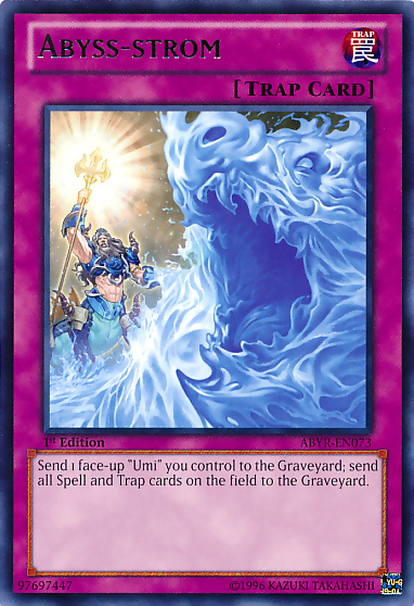 Abyss-strom [ABYR-EN073] Rare | Jomio and Rueliete's Cards and Comics