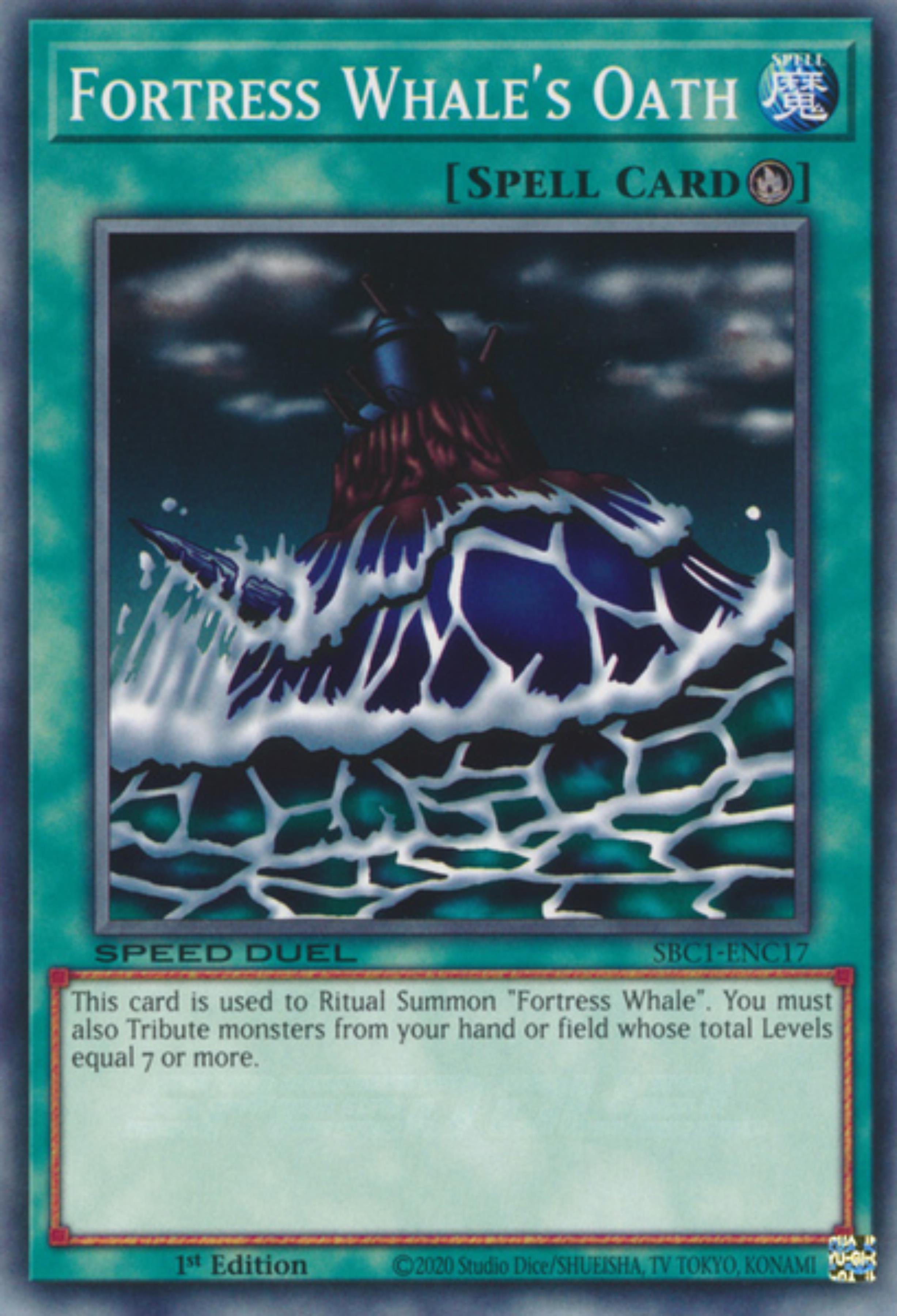 Fortress Whale's Oath [SBC1-ENC17] Common | Jomio and Rueliete's Cards and Comics