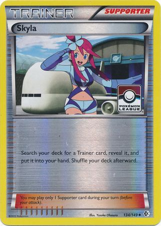 Skyla (134/149) (League Promo) [Black & White: Boundaries Crossed] | Jomio and Rueliete's Cards and Comics