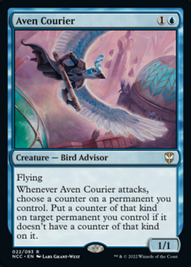 Aven Courier [Streets of New Capenna Commander] | Jomio and Rueliete's Cards and Comics