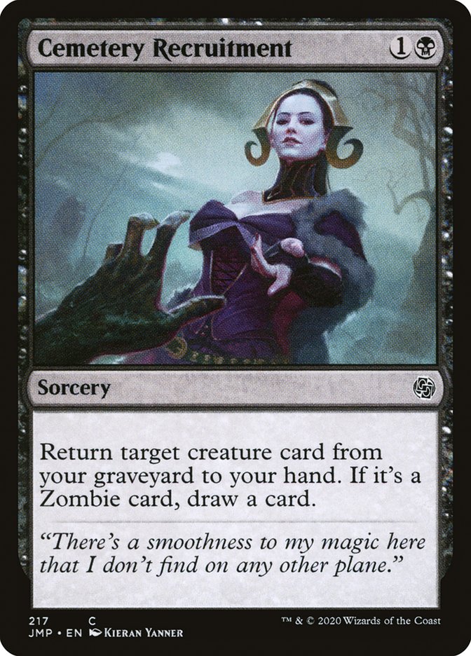 Cemetery Recruitment [Jumpstart] | Jomio and Rueliete's Cards and Comics